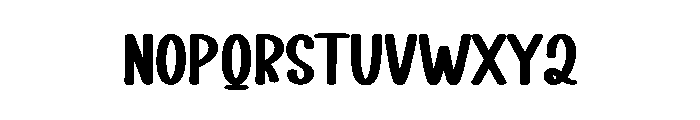Camping Trip Font UPPERCASE