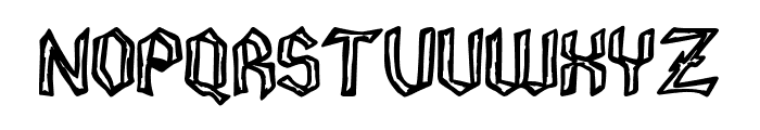 Canada Gothic Font UPPERCASE