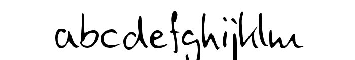 Canadian Penguin Regular Font LOWERCASE