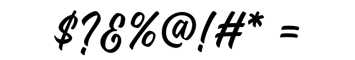 Candale Demo Font OTHER CHARS