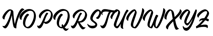 Candale Demo Font UPPERCASE