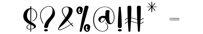 Candle Birthday Font OTHER CHARS
