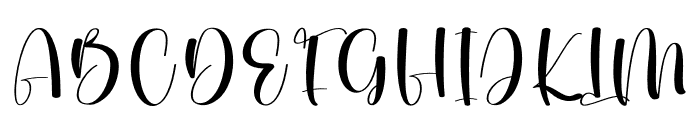 Candle Birthday Font UPPERCASE