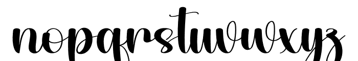 Candle Birthday Font LOWERCASE