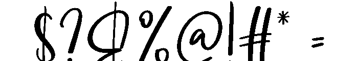 Candle Font OTHER CHARS