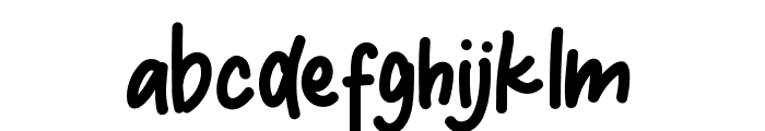 CandleLightFREE Font LOWERCASE