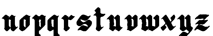 Candlix Font LOWERCASE
