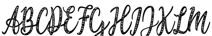 Candy Cane Personal Use Regular Font UPPERCASE