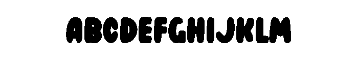 Candy Floss Font UPPERCASE