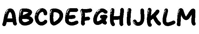 Candy Fruits Font UPPERCASE