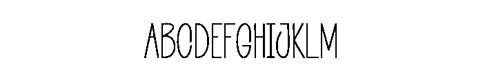 Candy Handmade Font UPPERCASE