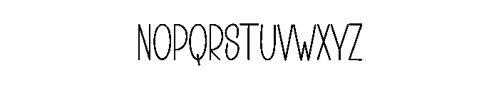 Candy Handmade Font UPPERCASE