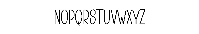 Candy Handmade Font LOWERCASE