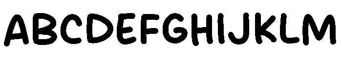 Candy Season Font UPPERCASE