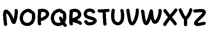 Candy Season Font UPPERCASE