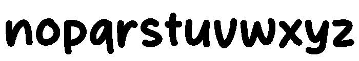 Candy Season Font LOWERCASE