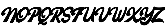 Candy Shop Contour Personal Use Font UPPERCASE