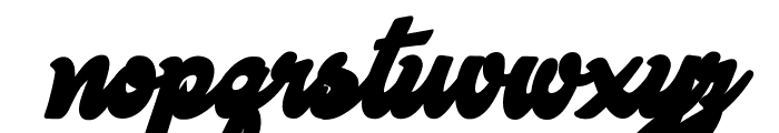 Candy Shop Contour Personal Use Font LOWERCASE