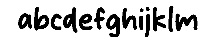 Candy Sindy Font LOWERCASE