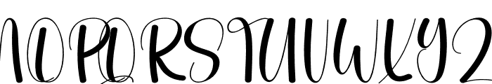 Candy1 Font UPPERCASE