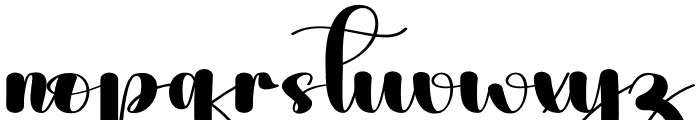 Candy1 Font LOWERCASE