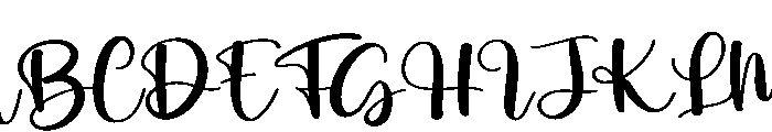 Candy2 Font UPPERCASE