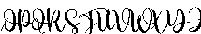Candy2 Font UPPERCASE