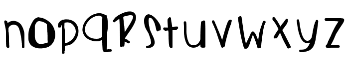 Candycutes Font LOWERCASE