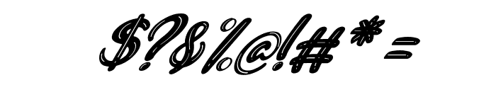 Candywell Italic Font OTHER CHARS