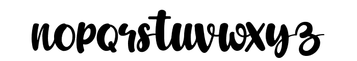 Candywell Original Font LOWERCASE