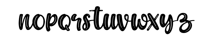 Candywell Font LOWERCASE