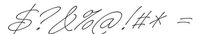 Caneta Script PERSONAL USE Thin Font OTHER CHARS