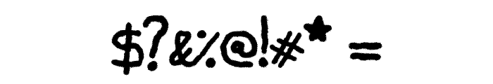 Canfuguh Font Font OTHER CHARS