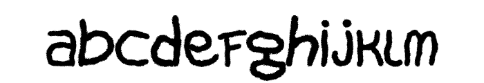 Canfuguh Font Font LOWERCASE