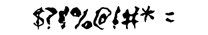 CaniptionFit Font OTHER CHARS