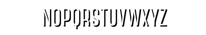 CanterBoldShadow Font LOWERCASE
