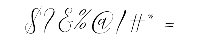 CantonaScript Font OTHER CHARS
