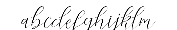 CantonaScript Font LOWERCASE