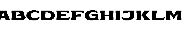 Canture Font UPPERCASE