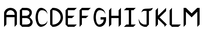 Canuth Font UPPERCASE