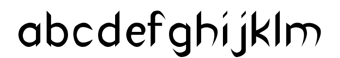 Canuth Font LOWERCASE