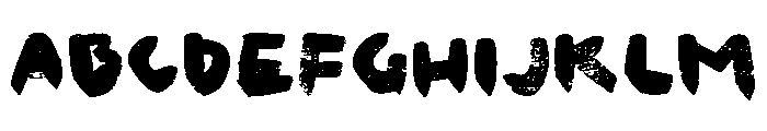 Canvas lm Black Font UPPERCASE
