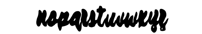 Capilan Font LOWERCASE