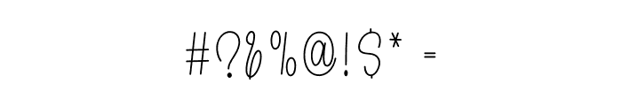 Capital Font OTHER CHARS
