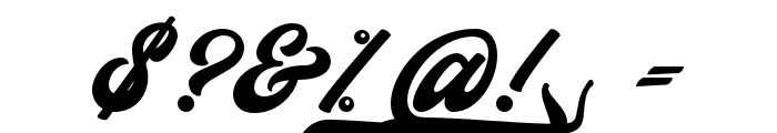 Capitaly Script PERSONAL USE Regular Font OTHER CHARS