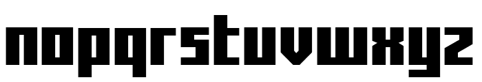 Capitol City Bold Straight Font LOWERCASE