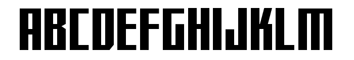 Capitol City Condensed Straigh Font UPPERCASE