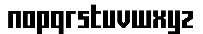 Capitol City Condensed Straigh Font LOWERCASE
