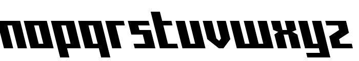 Capitol City Leftalic Font LOWERCASE