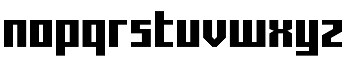 Capitol City Straight Font LOWERCASE